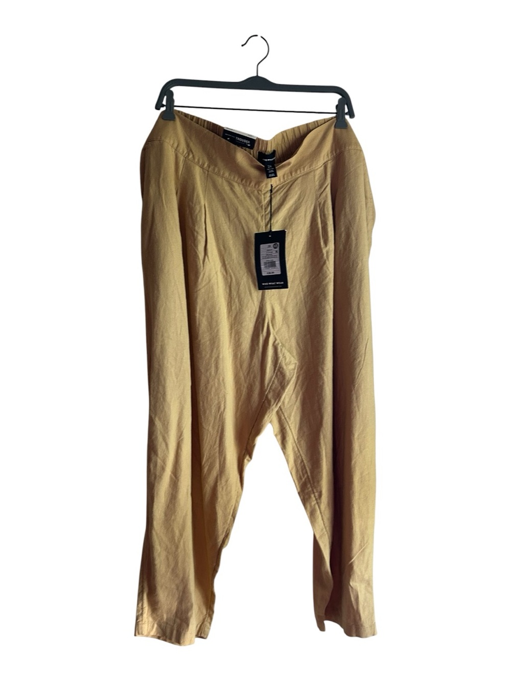 Who What Wear Size 2X Beige/Tan Relaxed Trousers